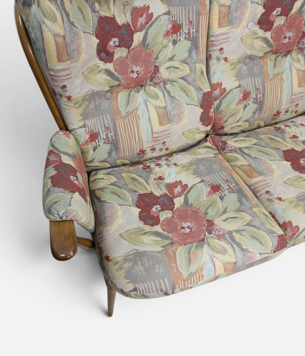 Vintage Ercol Evergreen 2 Seater Sofa in Golden Dawn