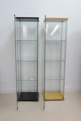 Set of 2 Glass Display Cabinets For Shop or Showroom - Free Standing
