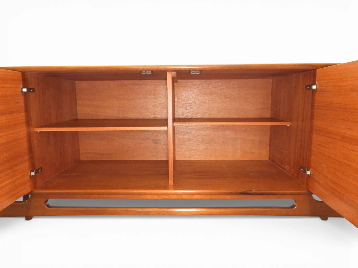 A Rare Vintage Danish Style Teak Sideboard By Beithcraft - Made In Scotland