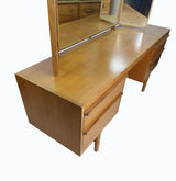 Mid Century Danish Style Teak Dressing Table By Beithcraft - Made in Scotland
