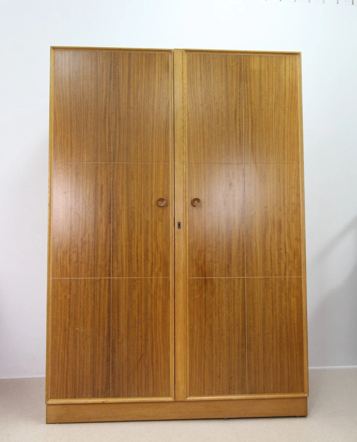 Mid century Meredew Double Wardrobe
