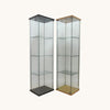 Set of 2 Glass Display Cabinets For Shop or Showroom - Free Standing