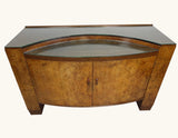 A Rare John Walker & Sons Scottish Art Deco Walnut Veneered Sideboard