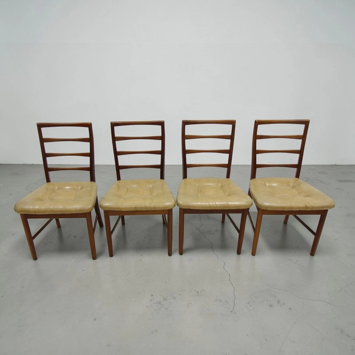 Set of 4 Vintage Mcintosh Dining Chairs