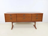 Mid Century Austinsuite Teak 6 Drawer Sideboard