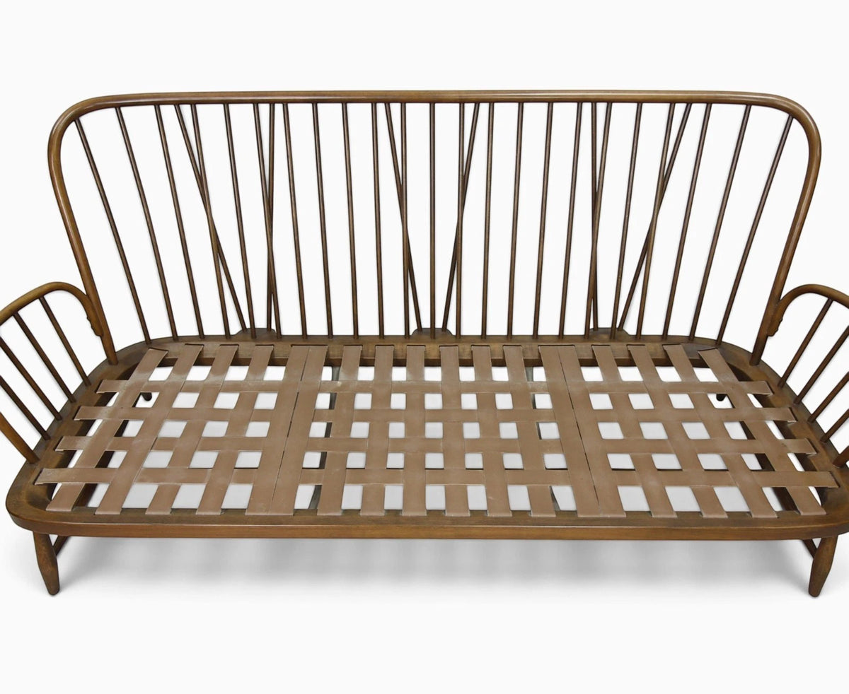 Vintage Ercol Jubilee 3 Seater Sofa in Golden Dawn