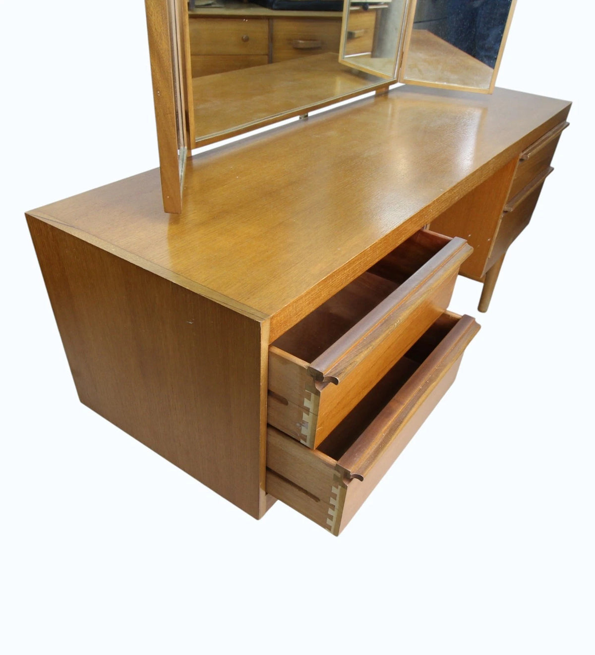 Mid Century Danish Style Teak Dressing Table By Beithcraft - Made in Scotland