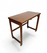 McIntosh Tristor Teak Main Table - Vintage Folding Games & Occasional Table