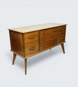 A Rare Pair Of Mid Century Alfred Cox Bedside Cabinets