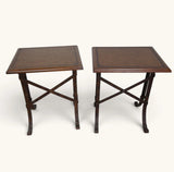 Pair Of Chopin Tan Bedside Tables From And So To Bed London