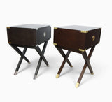 And So To Bed London Non Matching Set of 2 Greenwich Side Bedside Cabinets
