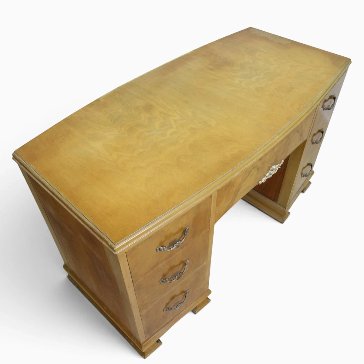 Art Deco Dressing Table with 7 Drawers
