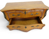 And So To Bed London Chest of Drawers in French Bombe Style