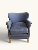 Timothy Oulton Halo Little Professor Chair - Fabric Upholstery - Rare
