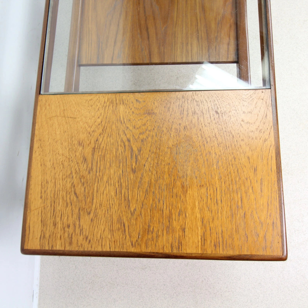 Mid century G Plan Fresco Teak and Glass Two-tier Coffee Table