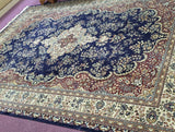Large Wool Rug All-over Floral Design - 348cm x 255cm