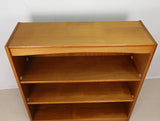 Vintage Teak Danish Style Open bookcase / Shelving Unit