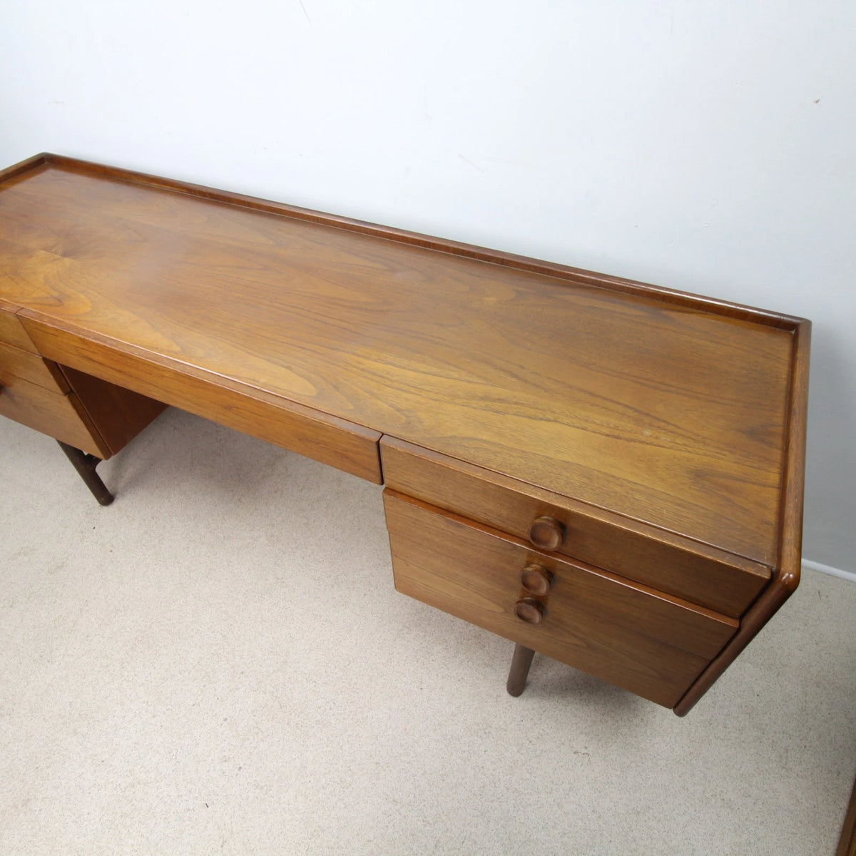 Mid Century Teak Dressing Table / Desk By Meredew