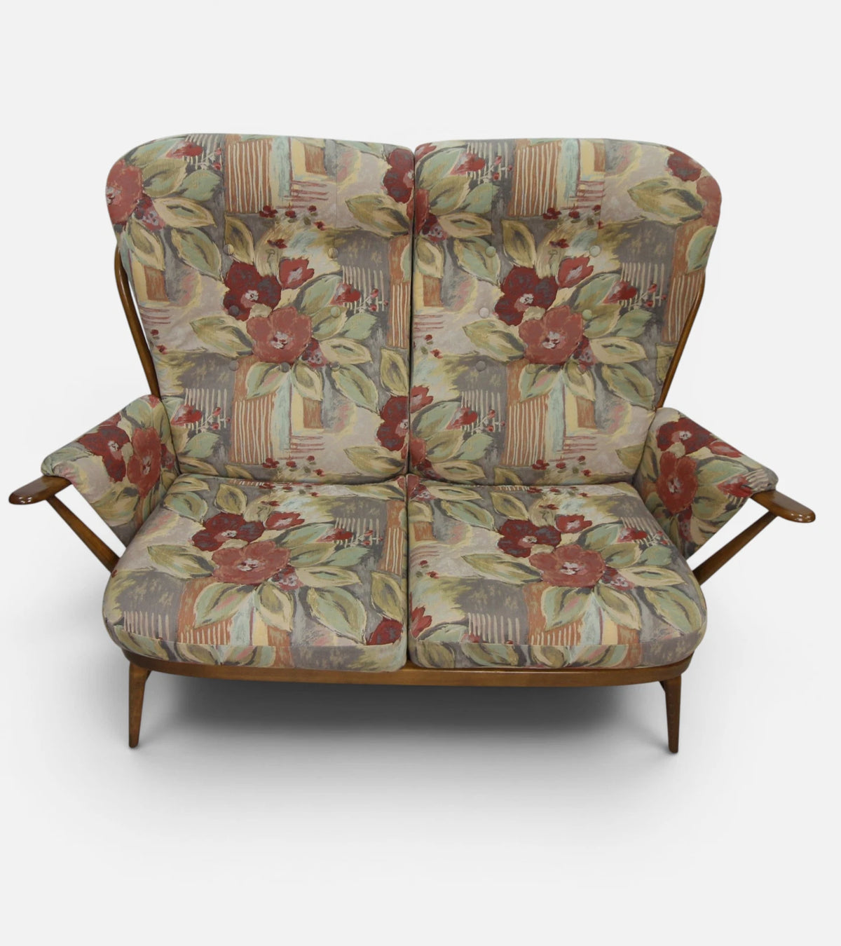 Vintage Ercol Evergreen 2 Seater Sofa in Golden Dawn