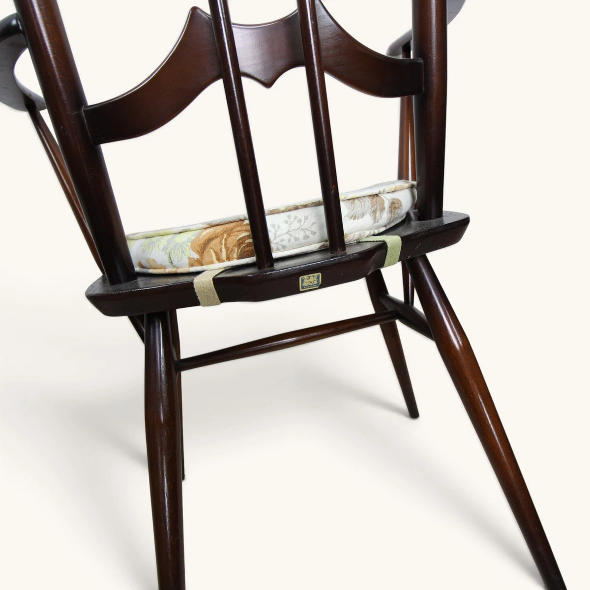 Vintage 1960s Pair of Ercol 496 BATWING Carver Dining Chairs. Mid Century