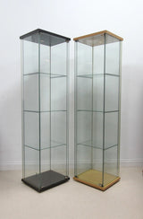 Set of 2 Glass Display Cabinets For Shop or Showroom - Free Standing