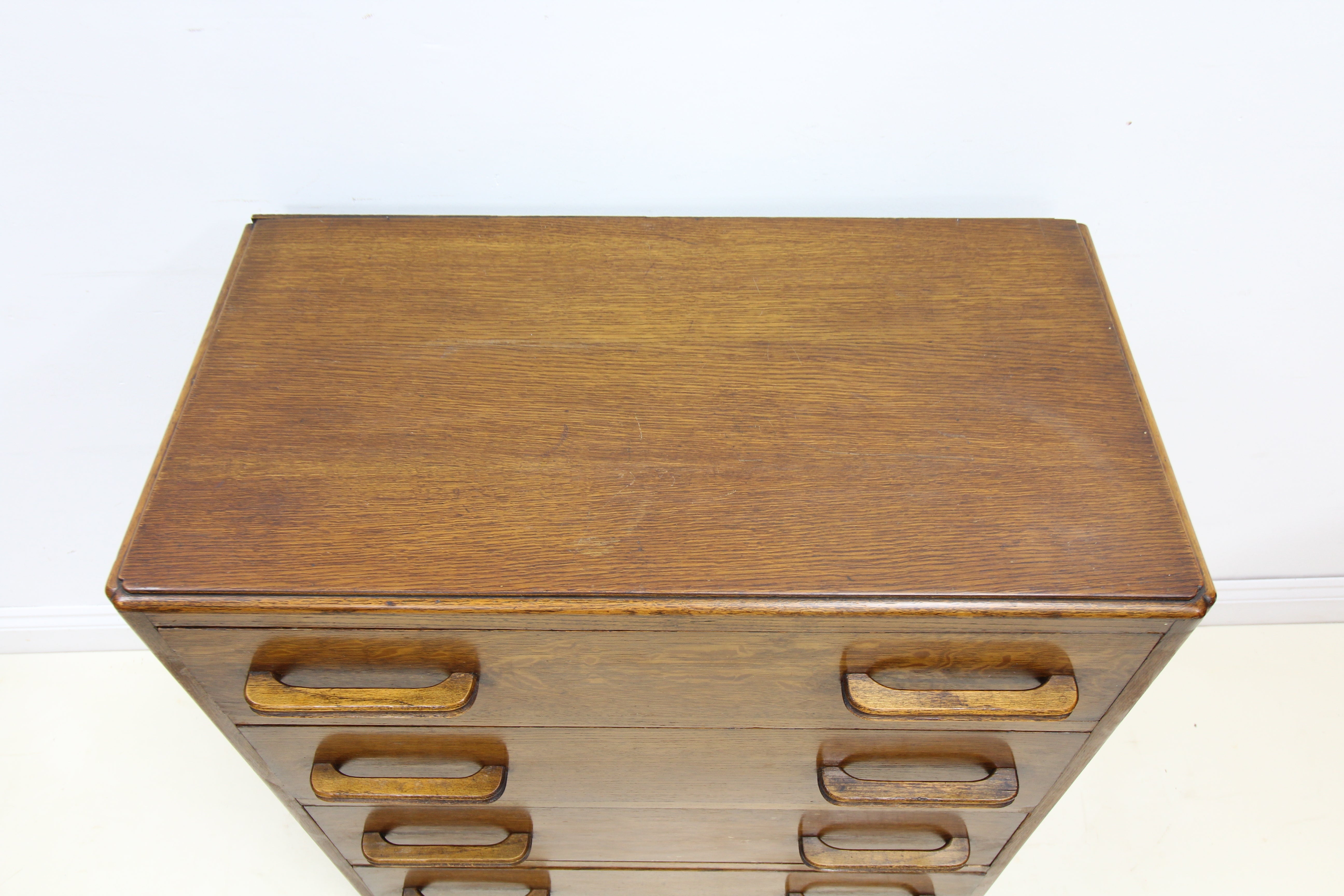 Art Deco 4 Drawer Chest Of Drawers