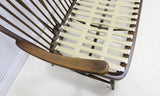 Iconic mid-century Ercol Windsor 3-seater sofa frame in solid beech