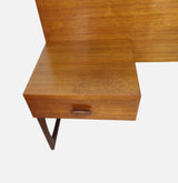 Mid Century G Plan Quadrille Teak Single Headboard