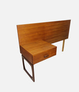 Mid Century G Plan Quadrille Teak Single Headboard