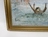 Framed Oil Painting by Max Savy