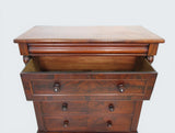 Large Antique Scottish Kilmarnock Chest Of Drawers