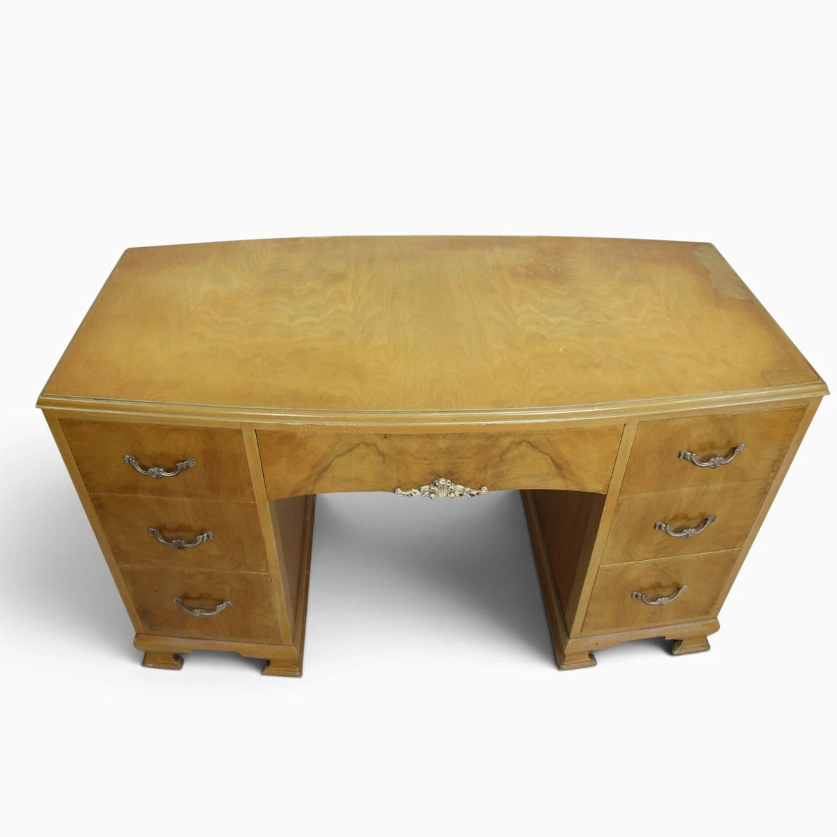 Art Deco Dressing Table with 7 Drawers