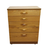 Mid Century Austinsuite 5 Drawer Tallboy Chest of Drawers