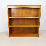 Vintage Teak Danish Style Open bookcase / Shelving Unit