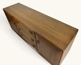 Vintage Ercol Solid Elm Sideboard In Golden Dawn