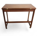 McIntosh Tristor Teak Main Table - Vintage Folding Games & Occasional Table