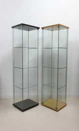 Set of 2 Glass Display Cabinets For Shop or Showroom - Free Standing