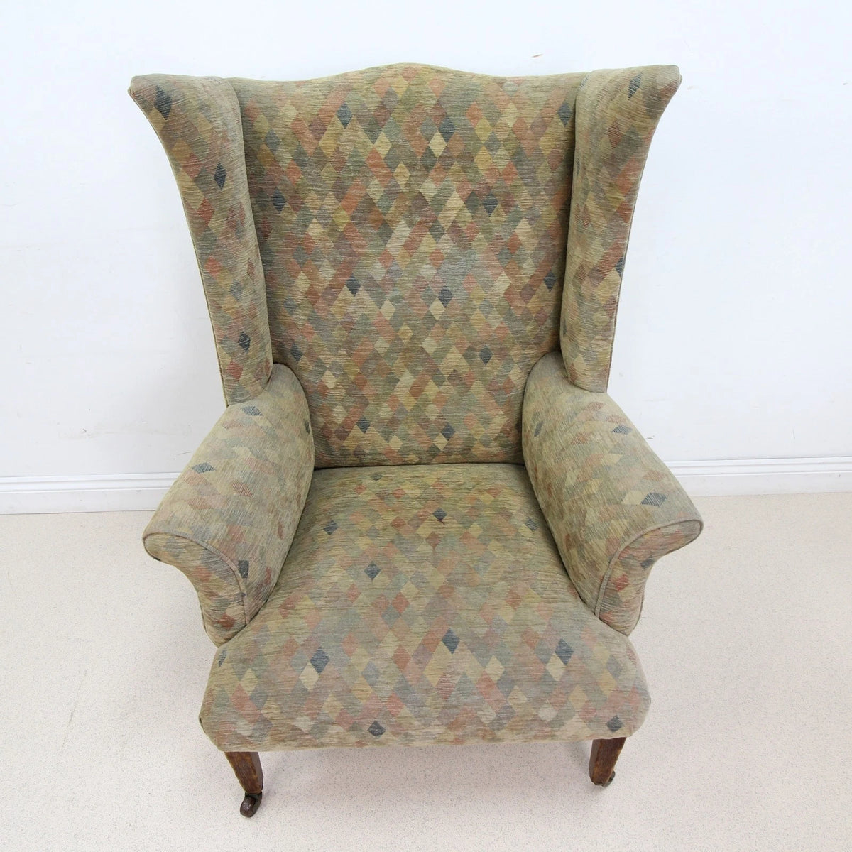 Vintage Period Style Chesterfield Design High back Chair Armchair