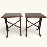 Pair Of Chopin Tan Bedside Tables From And So To Bed London