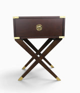 And So To Bed London Greenwich One Drawer Chest Side / Bedside Cabinet in Cherry