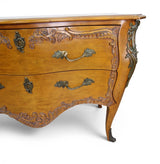 And So To Bed London Chest of Drawers in French Bombe Style