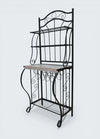 A French Style Wrought Iron Shelving Unit / Whatnot
