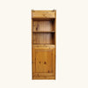 Vintage Ducal Solid Pine Shelving Unit / Bookcase with Drawer