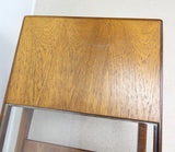 Mid century G Plan Fresco Teak and Glass Two-tier Coffee Table
