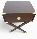 And So To Bed London Greenwich One Drawer Chest Side / Bedside Cabinet in Cherry
