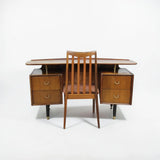 Mid-century retro vintage Curved floating-top desk by E Gomme G-Plan