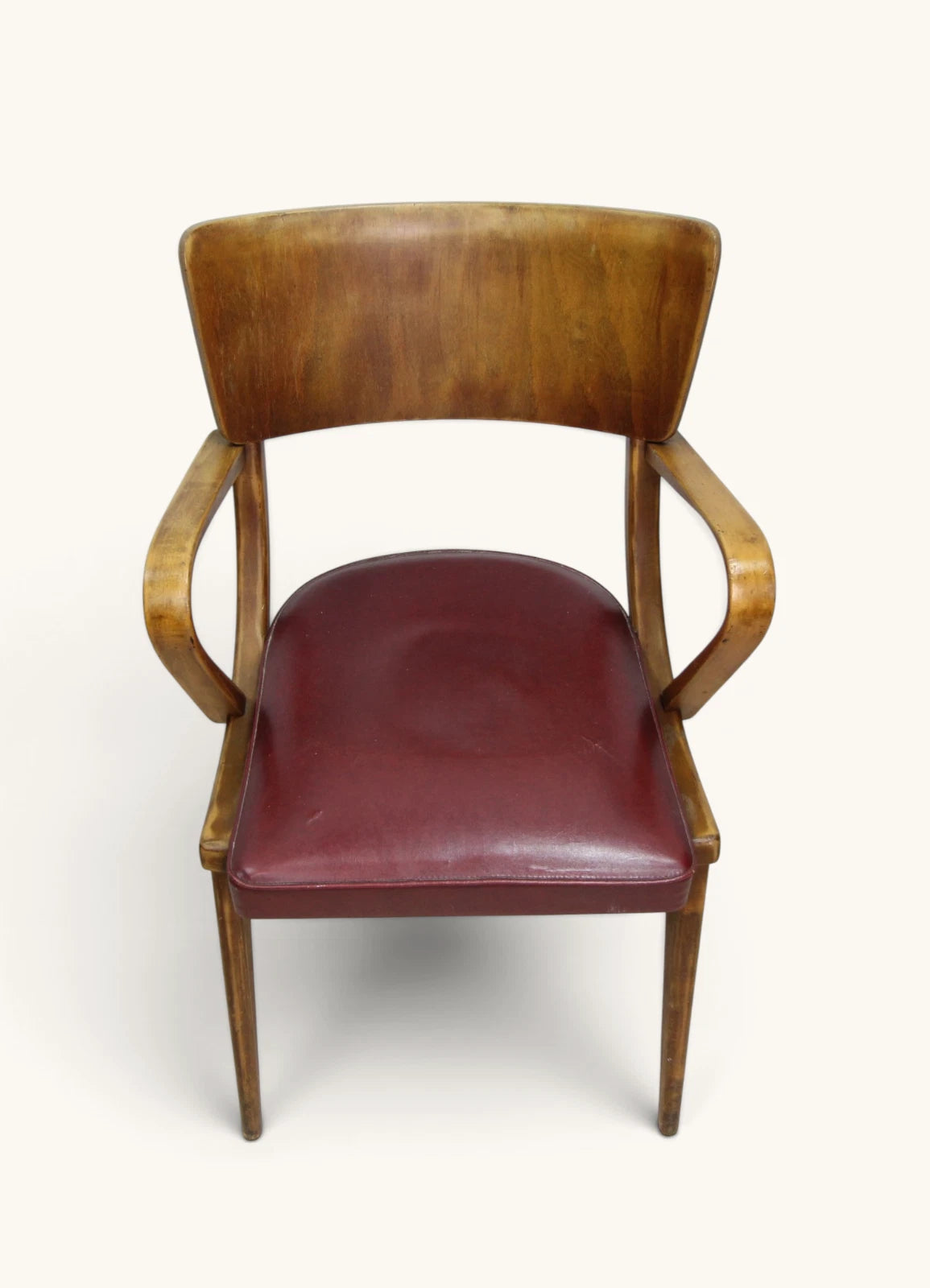 Mid Century Ben Stoe Dining / All Purpose Carver Chair with Arms - Vintage Retro