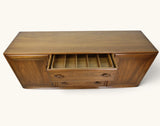 Vintage Ercol Solid Elm Sideboard In Golden Dawn