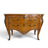 And So To Bed London Chest of Drawers in French Bombe Style