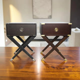 And So To Bed London Non Matching Set of 2 Greenwich Side Bedside Cabinets